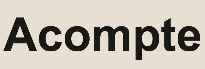 ACOMPTE