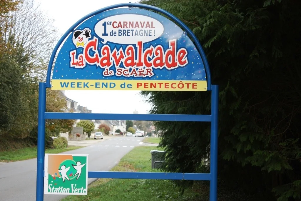 Scaër Entrée de la ville Rte de Rosporden